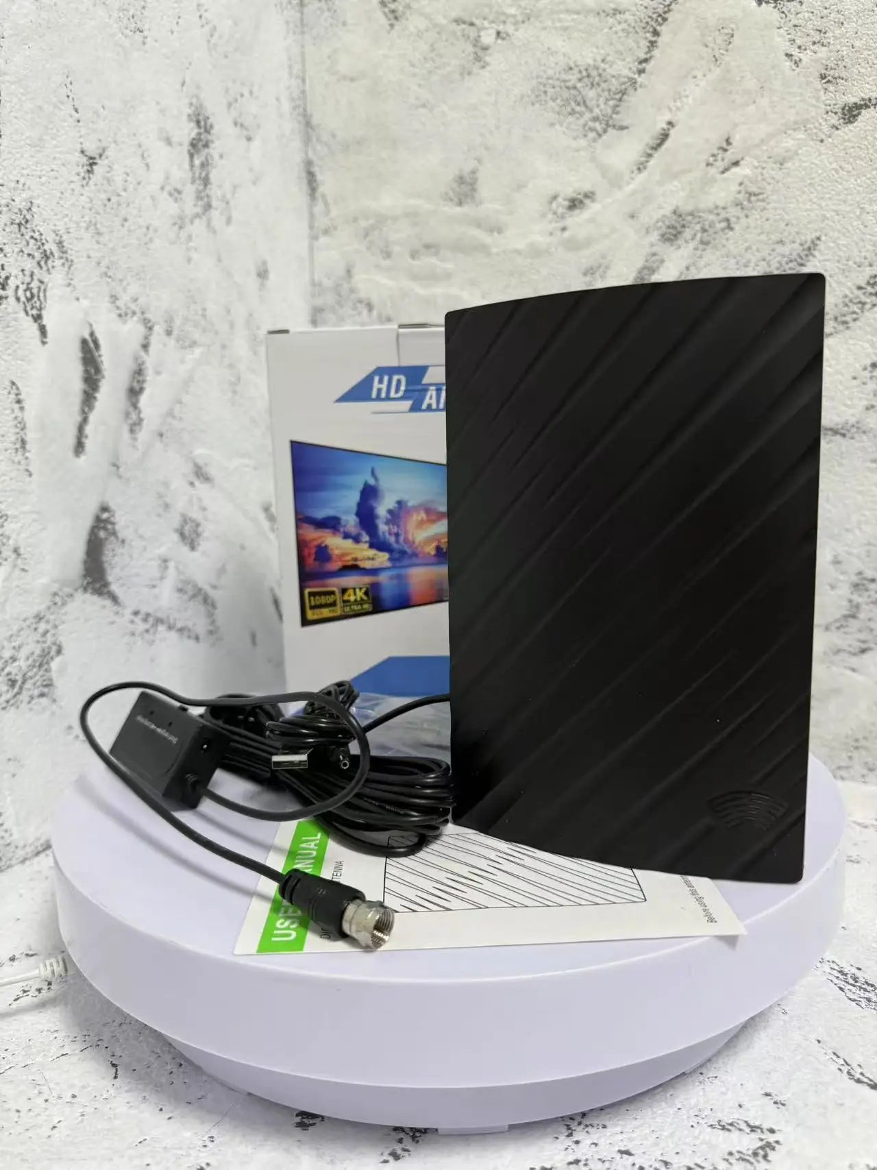 Indoor Digital TV Antenna – ATSC DVB-T2 DTMB ISDB HD Reception