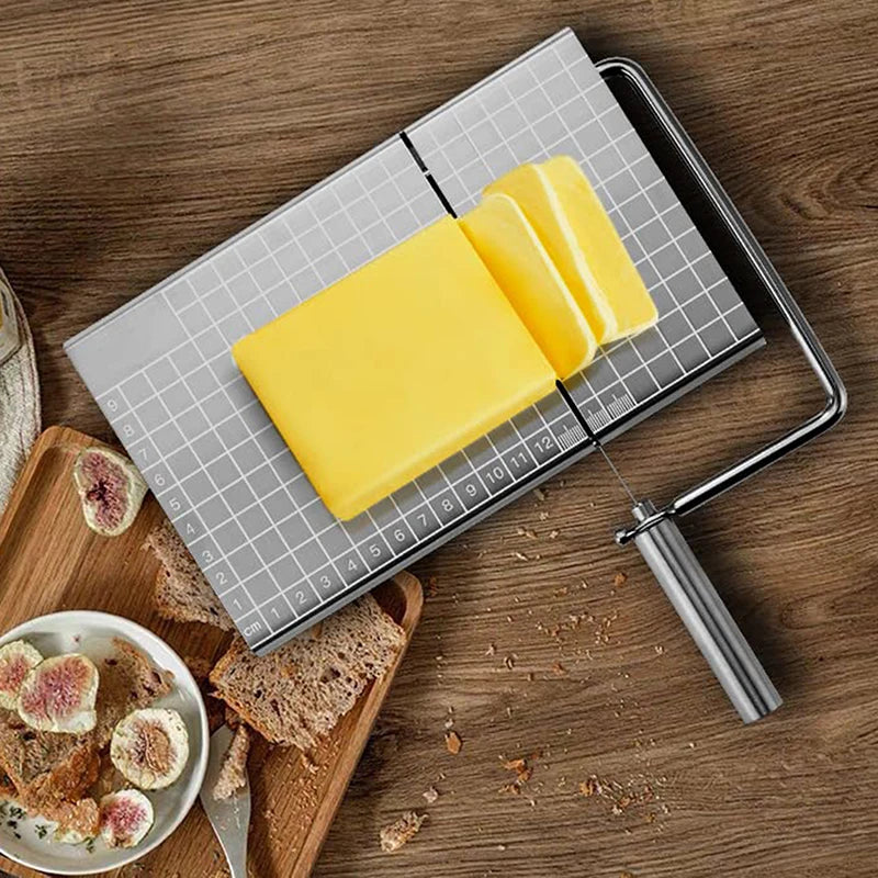 Stainless Steel Cheese Slicer with 5 Replacement Wires | JETTING
