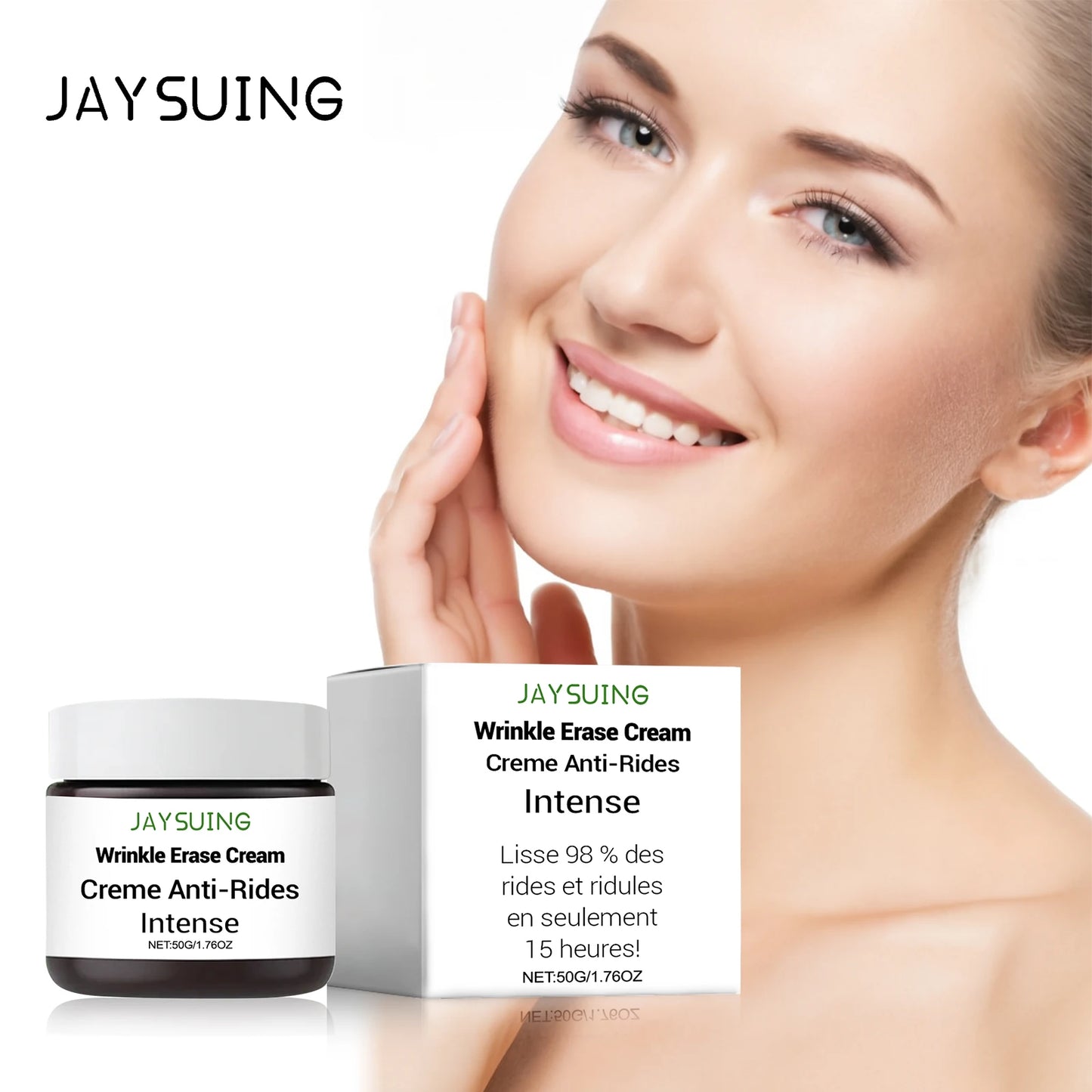 Hyaluronic Acid Face Cream Improve Fine Lines Anti-Ageing Firming Lifting Skin Remove Dullness Moisturizing Care Facial Cream Peaceful Pleasures Health and Wellness