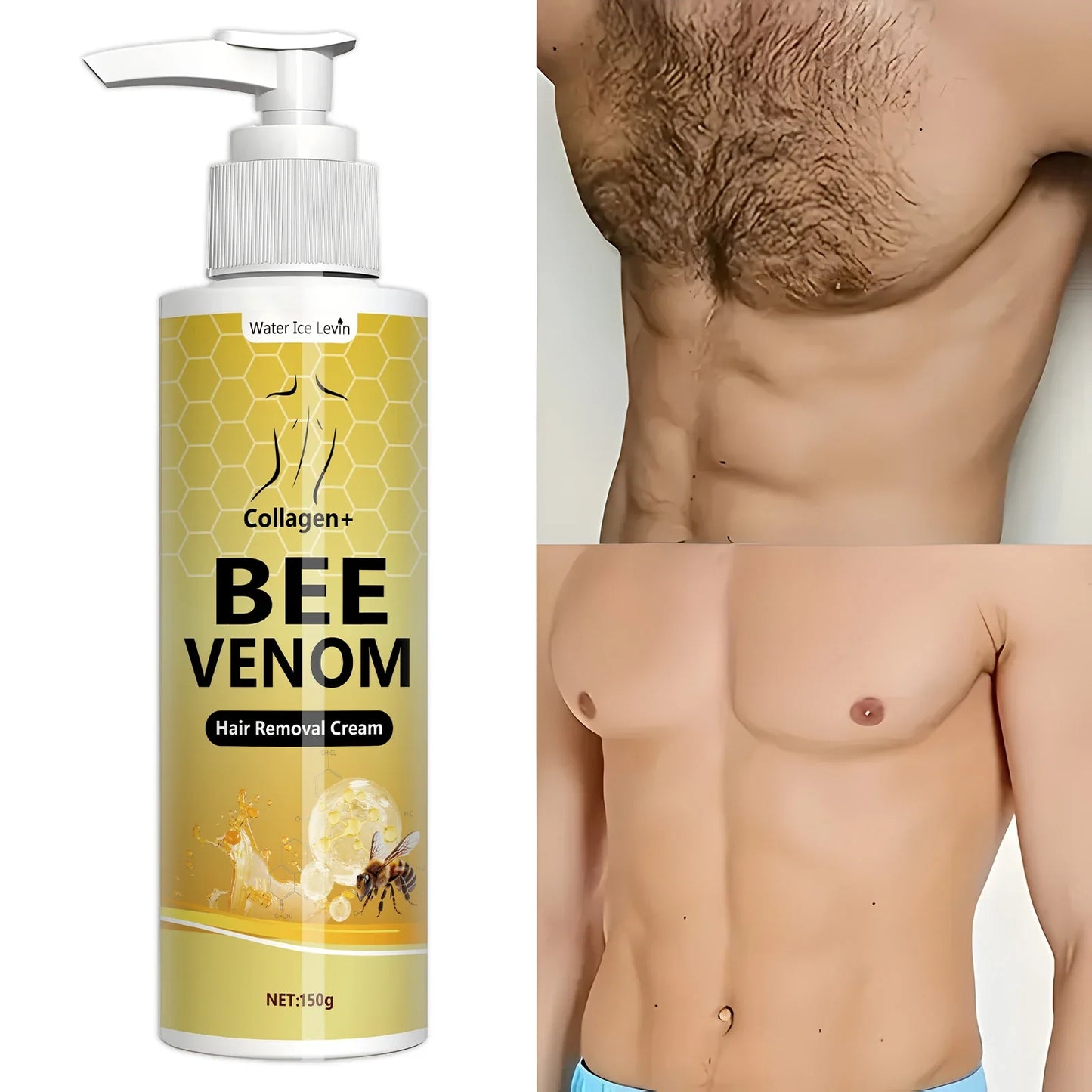 Lemon Bee Venom Hair Removal Cream – Gentle, All Skin Types