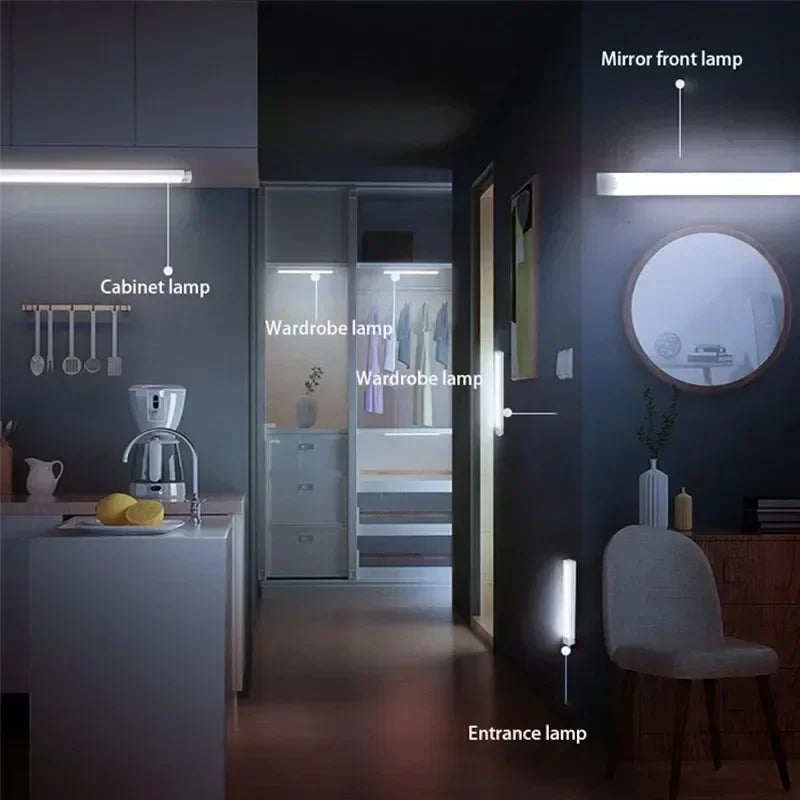 Wireless PIR Motion Sensor LED Cabinet Light – USB