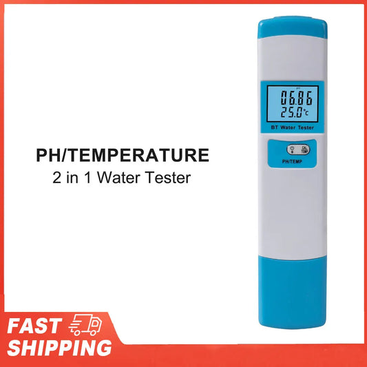 1 Ph TEMP Meter Tester Accuracy Water 0-14 Measurement Range Peaceful Pleasures Health and Wellness
