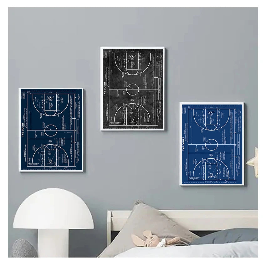 Painting Soccer Patent Poster Coach Gift Boys Room Decor Sports Wall Art Prints Picture Field Blueprint Canvas Peaceful Pleasures Health and Wellness