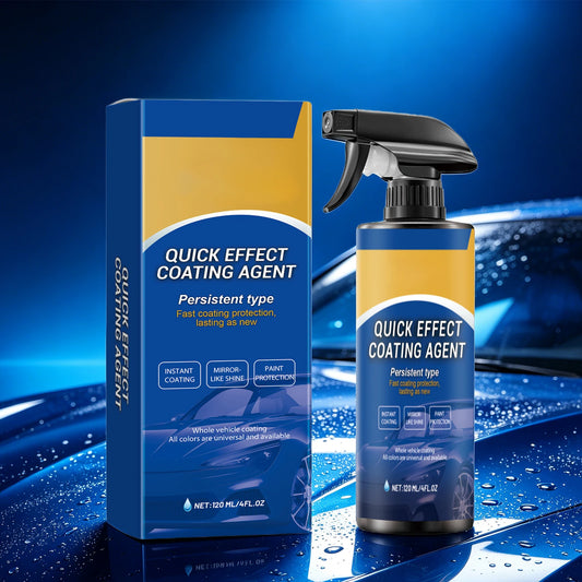 Coating Spray Quick-Dry Restores Glossy Quick Effect Coating Agent High Gloss Long Lasting Paint Protection Car Care Peaceful Pleasures Health and Wellness