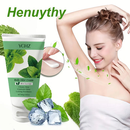YCHZ Mint Full-Body Deodorant Cream | 72-Hour Freshness Body Deodorant Cream Oasis Select