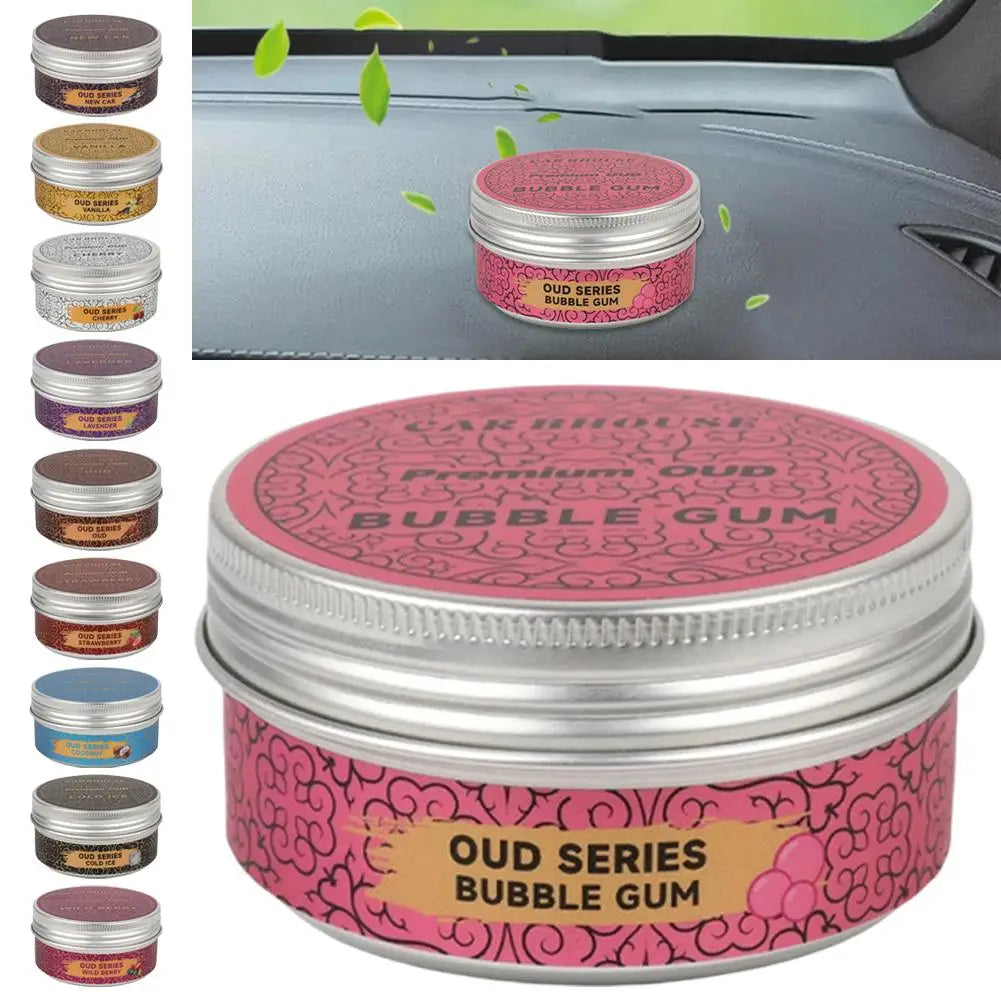 Solid Wood Car Air Freshener | 9 Scents, Long-Lasting Fragrance
