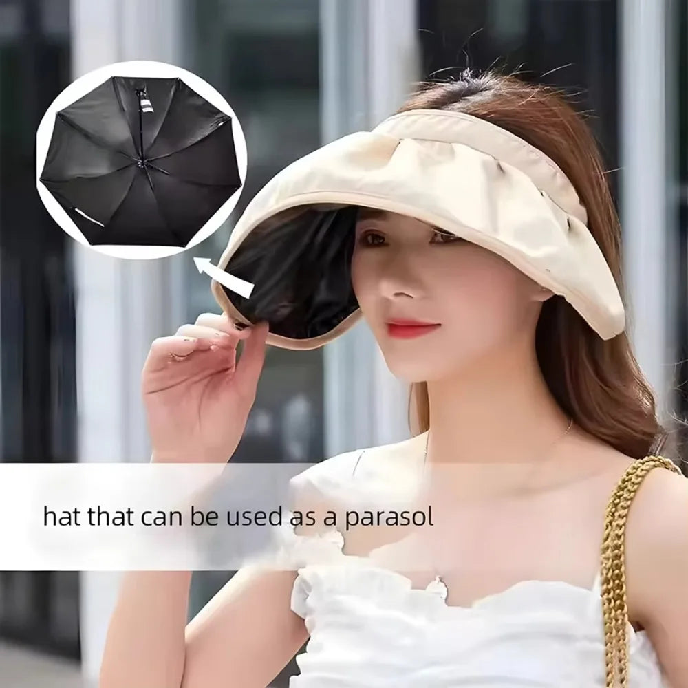 Summer Empty Top Wide Brim Foldable Sun Hat for Women Anti UV Sunscreen Bucket Hat Female Outdoor Hiking Fishing Beach Caps Peaceful Pleasures Health and Wellness