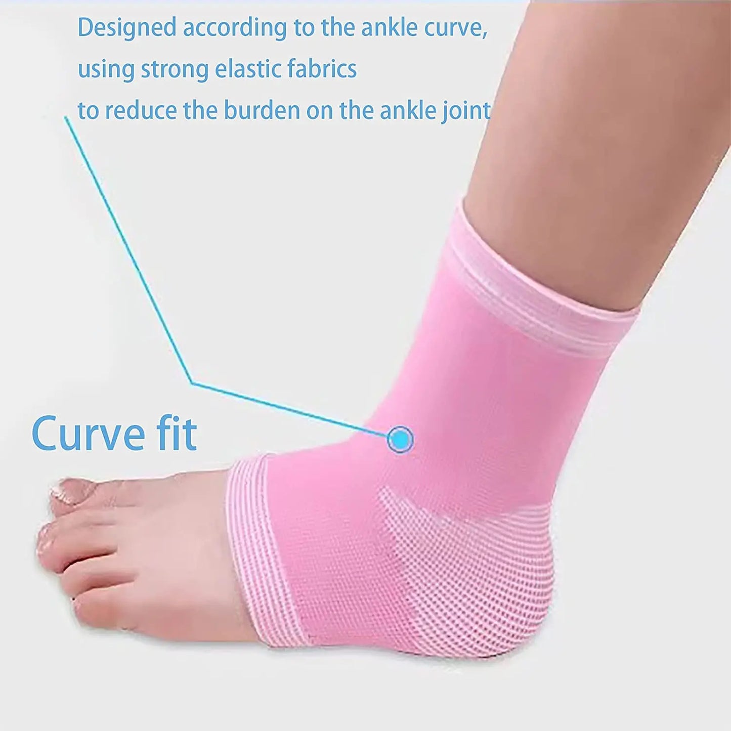 1 Pair Kids Compression Sleeves Foot Arch Support,Kids Children Ankle Brace,Plantar Fasciitis Sock for sprained ankle or sports Peaceful Pleasures Health and Wellness
