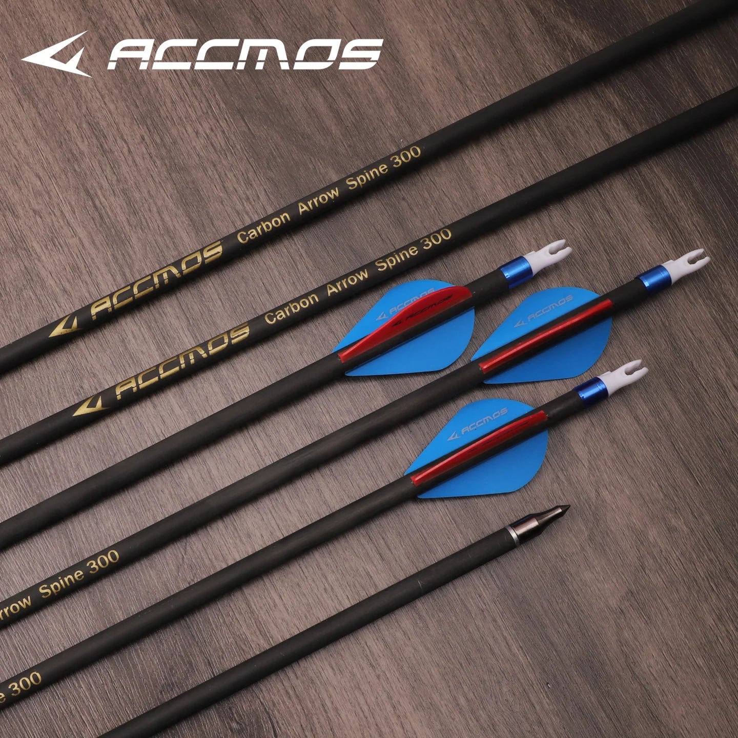 ACCMOS Arrow Pure Carbon Arrows ID4 2 6 Spine 300 1800 Rod Rubber