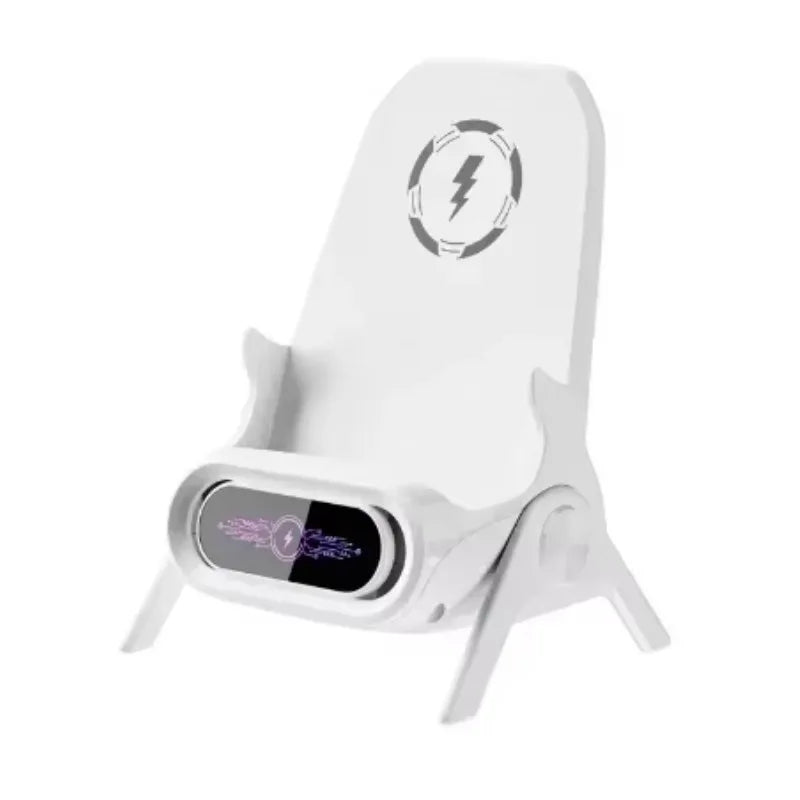 15W Qi Wireless Charger Stand with Cooling Fan – Desk & Chair