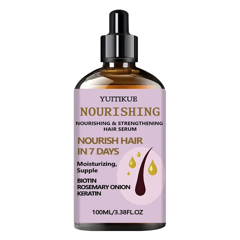 YUITIKUE MEND Hair Serum | 7 Days Thickening Formula | With Biotin, Rosemary, Onion & Keratin For Moisturized Supple Hair 100ml Peaceful Pleasures Health and Wellness 1pc
