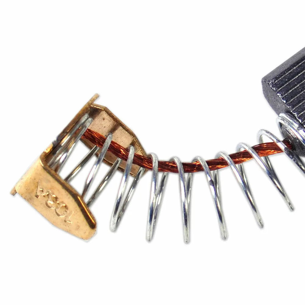 10pcs Carbon Brushes 6×10×15mm for Saws, Grinders & Planers
