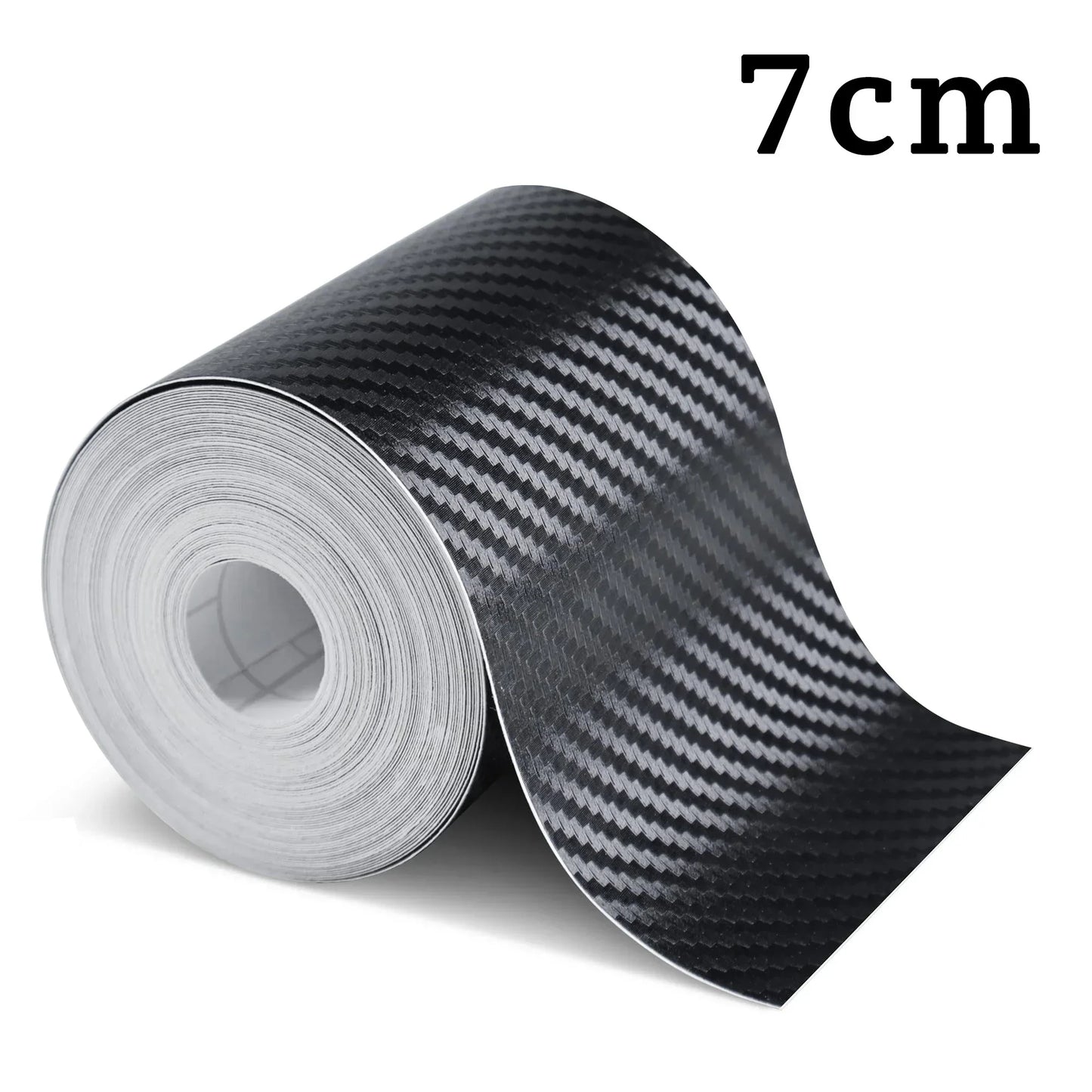 Nano Carbon Fiber 3D Car Wrap Tape – Door & Mirror Protector