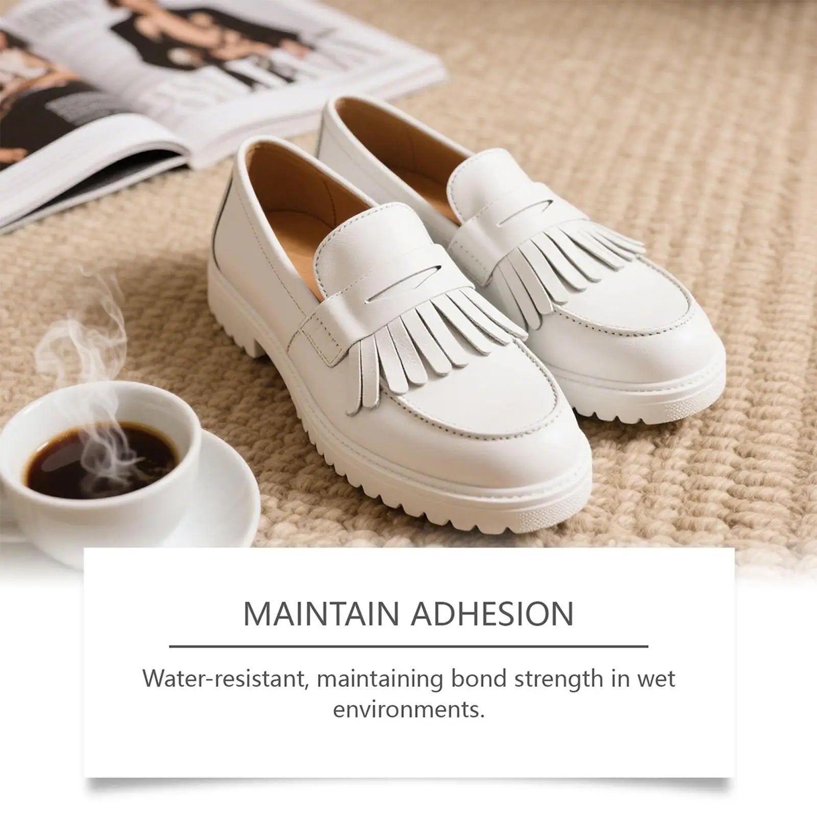 50g Flexible Shoe Glue Waterproof Repair Adhesive Bending & Wash Resistant Gel For Sneaker Sole, Leather, DIY Home Repair Tool Peaceful Pleasures Health and Wellness