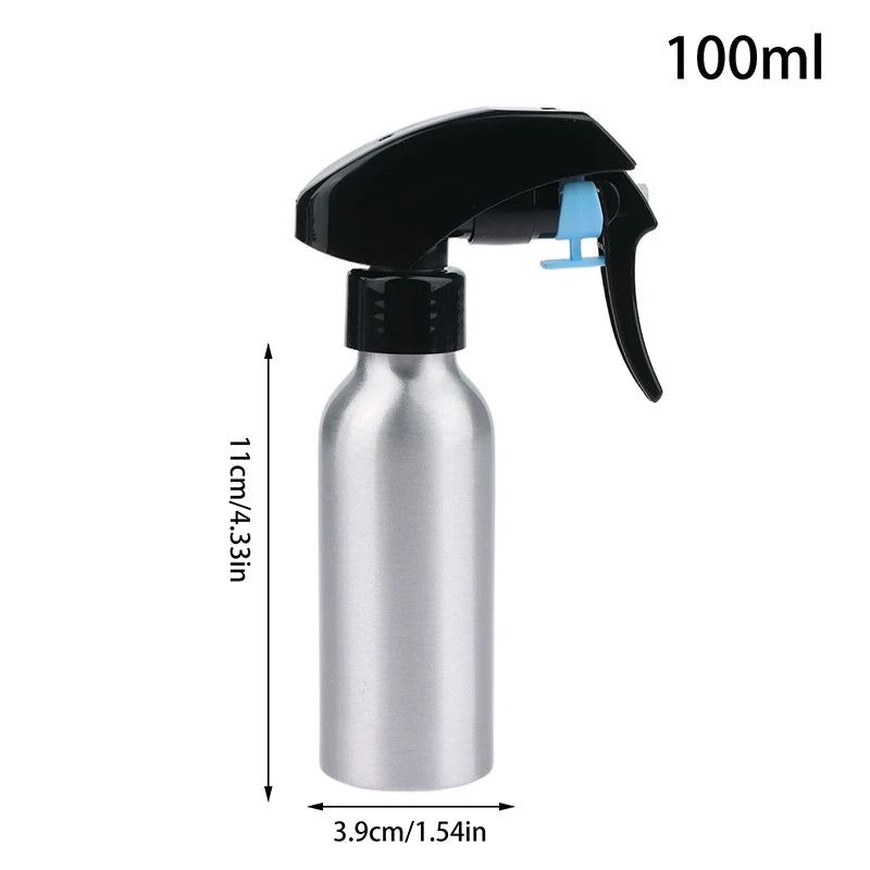 Empty Refillable Sanitizer Container Spray Bottle Aluminum Pump Bottle High Quality Corrosion Resistant Pump Bottle Peaceful Pleasures Health and Wellness 100ml