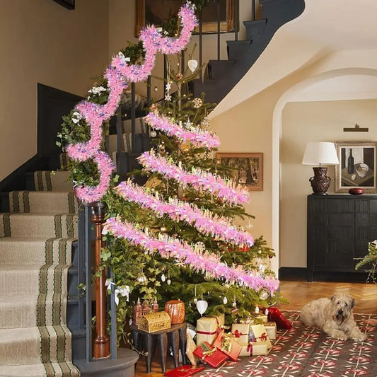 2M Colorful Tinsel Garland Strip – Christmas & Party Décor Tinsel Garland Strip Oasis Select
