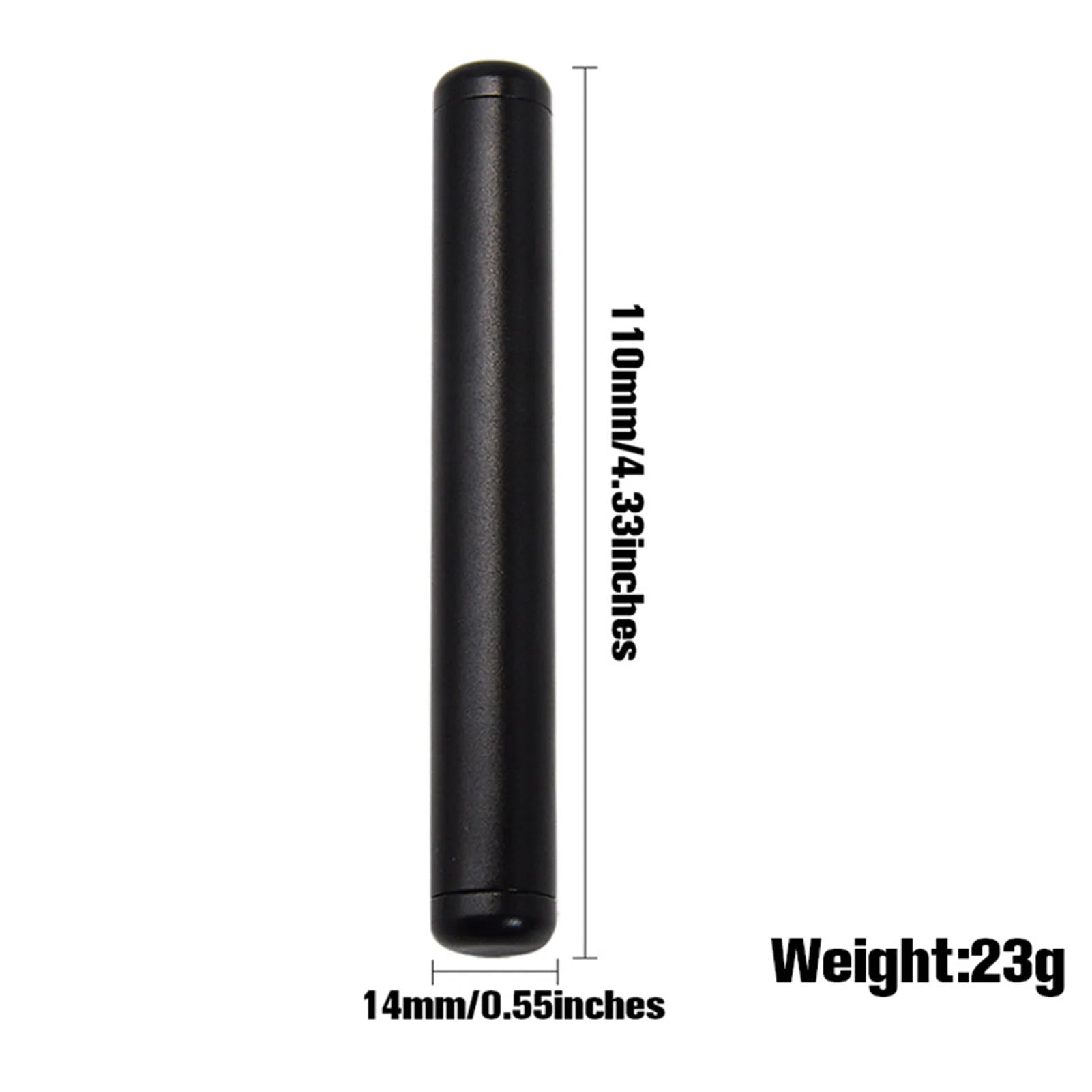 Aluminum Storage Tube Container Waterproof Tube Holders for Purse Pocket Travel Peaceful Pleasures Health and Wellness