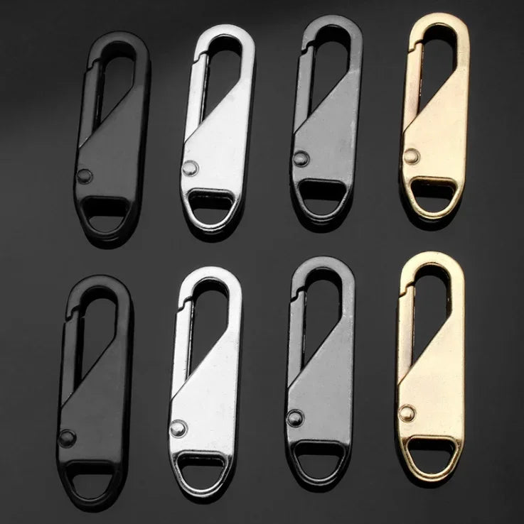 Universal Metal Zipper Sliders – 5pc DIY Repair Kit