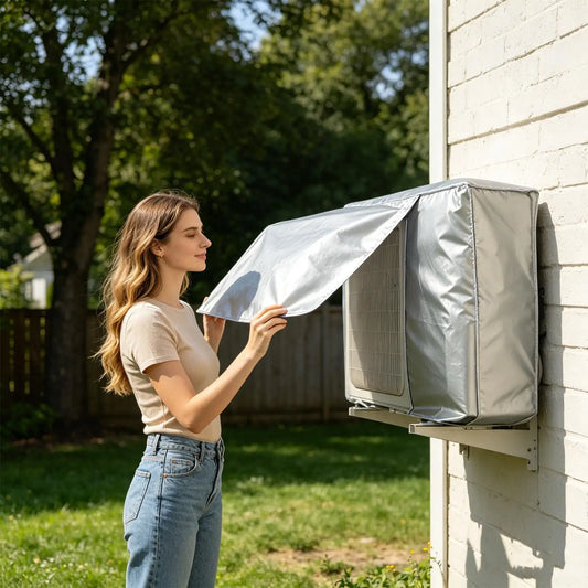 Waterproof Window AC Cover | All-Season Weather Protector AC Unit Cover Peaceful Pleasures Health and Wellness