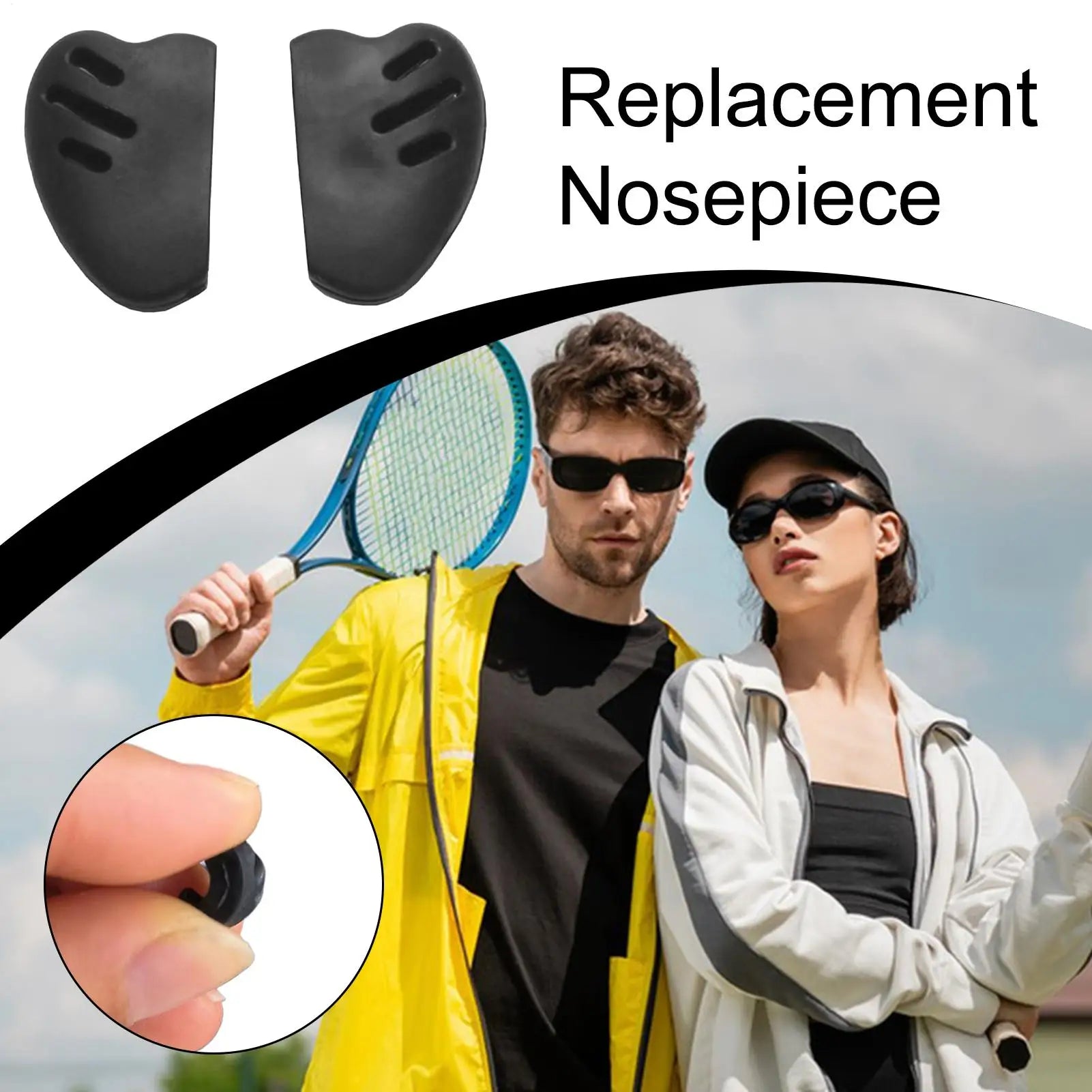 Soft Anti-Slip Nose Pads for Eyeglasses & Sunglasses Eyeglass Nose Pads Peaceful Pleasures Health and Wellness