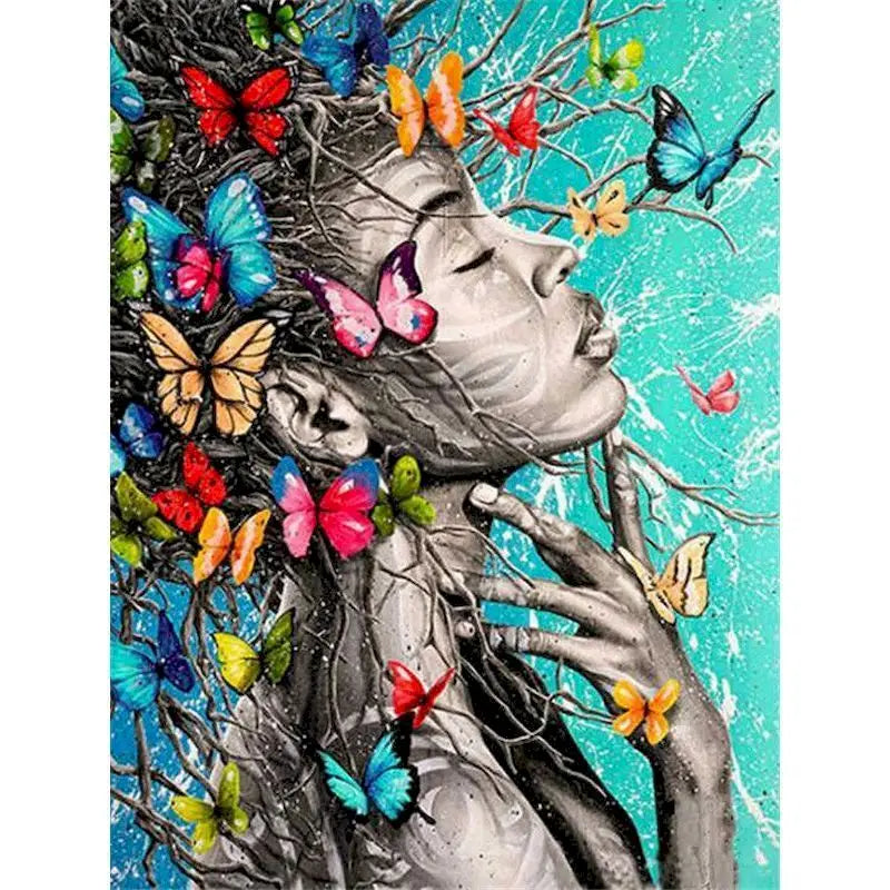 Paint by Numbers Kit Women Figure 60x75cm | GATYZTORY Canvas