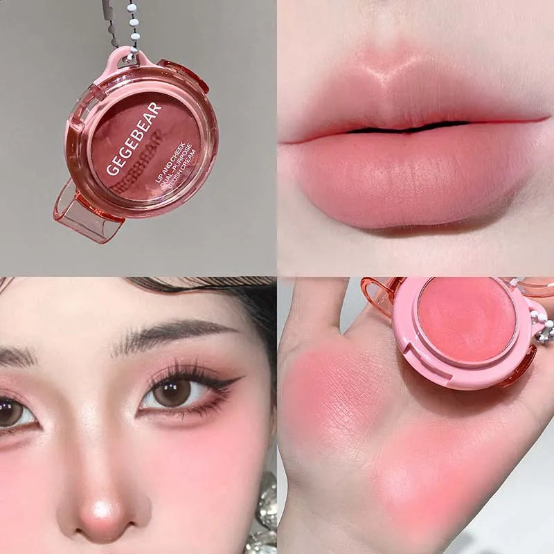 Gege Bear Matte Velvet Lip Mud – Waterproof Lipstick & Blush