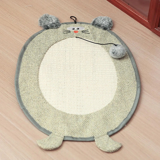Wall Mount Sisal Cat Scratcher Pad – Furniture Protector Cat Scratcher Pad Peaceful Pleasures Health and Wellness