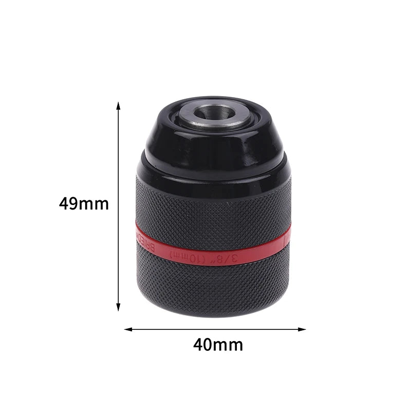 Keyless Ratchet Drill Chuck 10mm 13mm | Self-Locking Quick Change Drill Chuck Peaceful Pleasures Health and Wellness A2