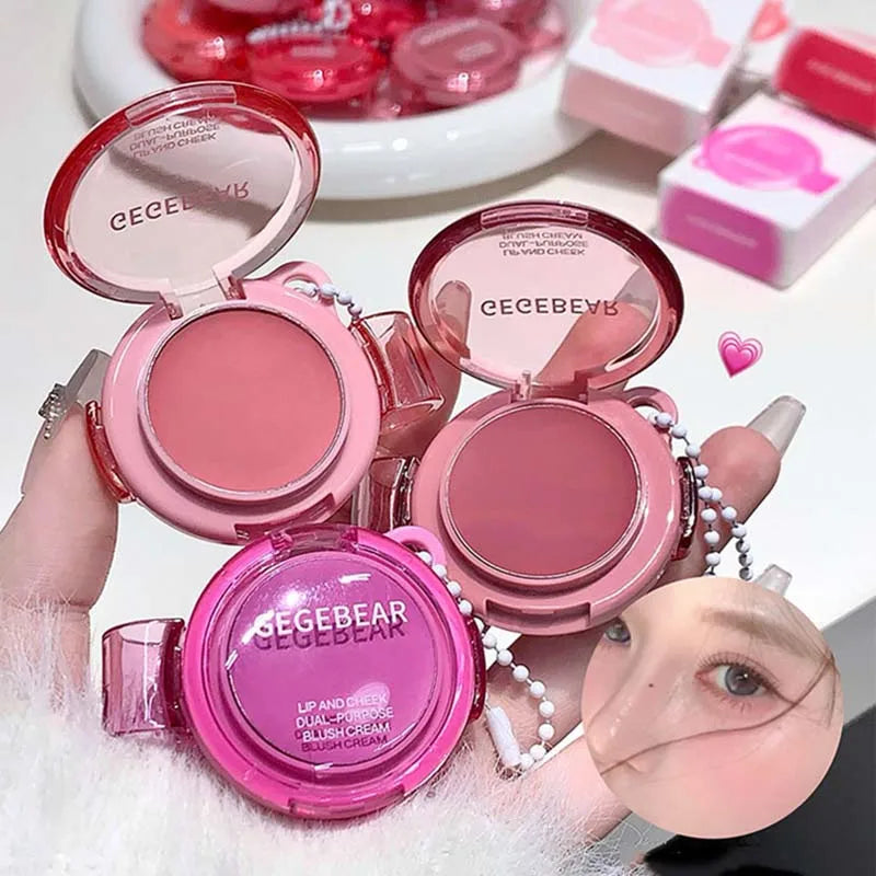 Gege Bear Matte Velvet Lip Mud – Waterproof Lipstick & Blush