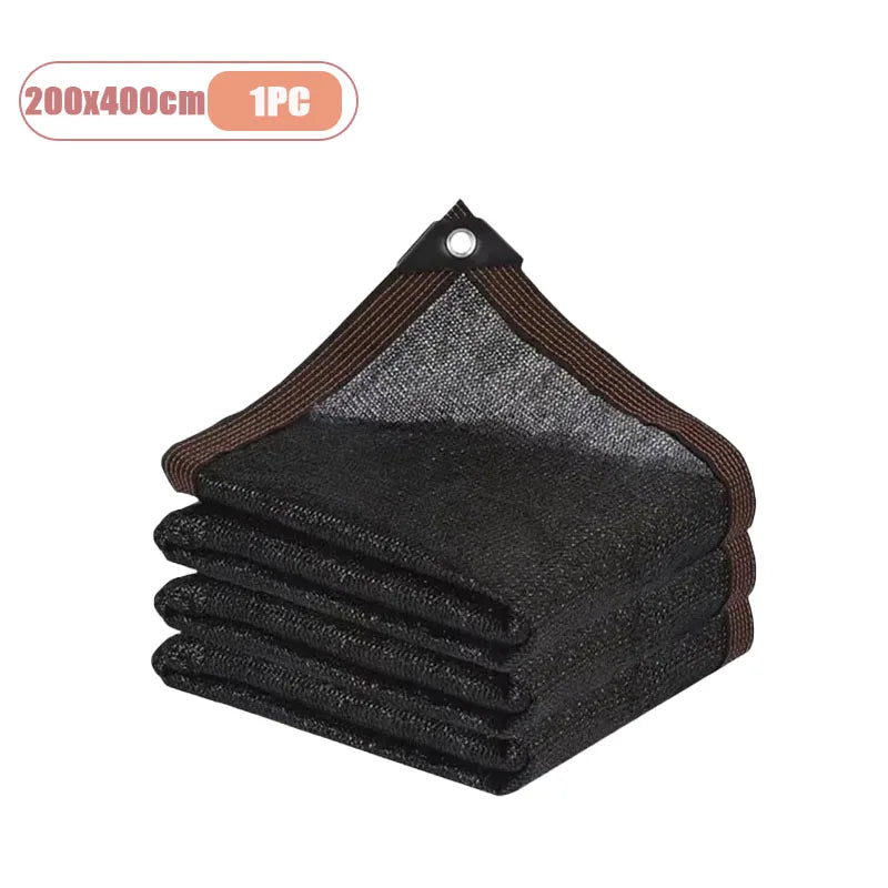 Sun Shade Net 2x2m/2x4m – HDPE UV Block Mesh for Yard & Patio