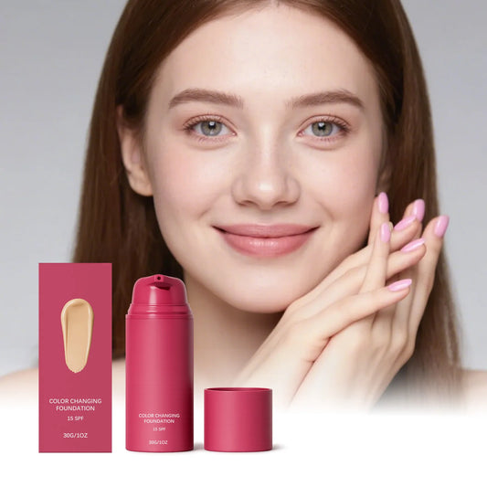 Oil-Control Liquid Foundation | Covers Blemishes & Dark Circles Liquid Foundation Peaceful Pleasures Health and Wellness