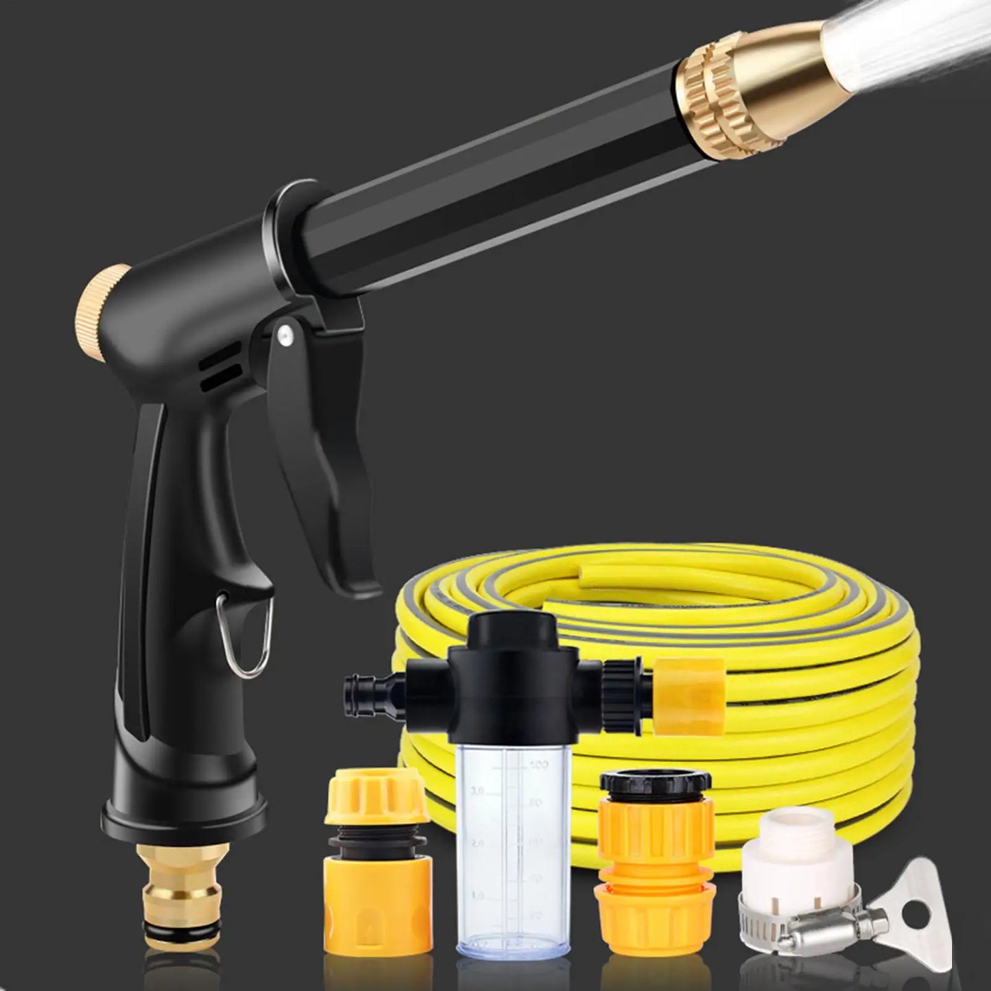 Portable High-Pressure Washer Sprayer | Car, Wall & Lawn