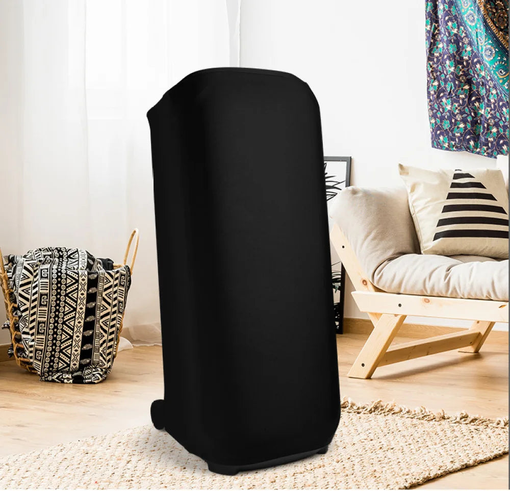 37.00cm*36.50cm*92.50CM PartyBox Dust Cover Suitable For JBL Ultimate Audio Dust Cover Speaker Dust Cover Black Elastic Fabric Peaceful Pleasures Health and Wellness