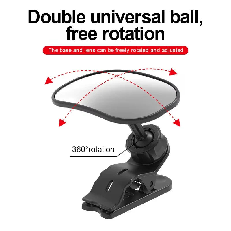 360° Baby Car Mirror – Wide View Rear Seat Safety Mirror