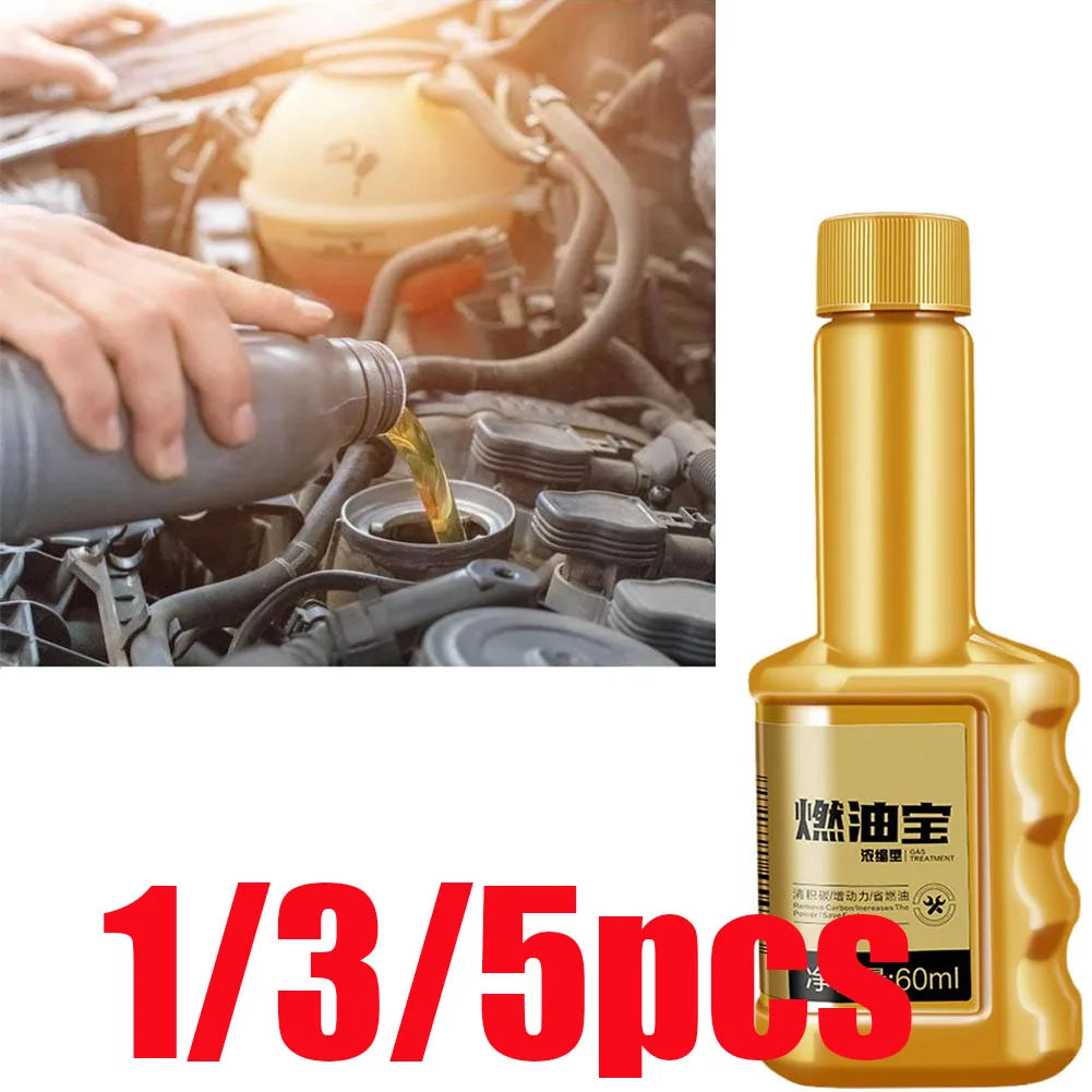 1/3/5pcs Engine Cleaner Additive Carbon Cleaner for Oil Diesel Engines Safe and Effective Oil Additive Restores Lost Power Peaceful Pleasures Health and Wellness