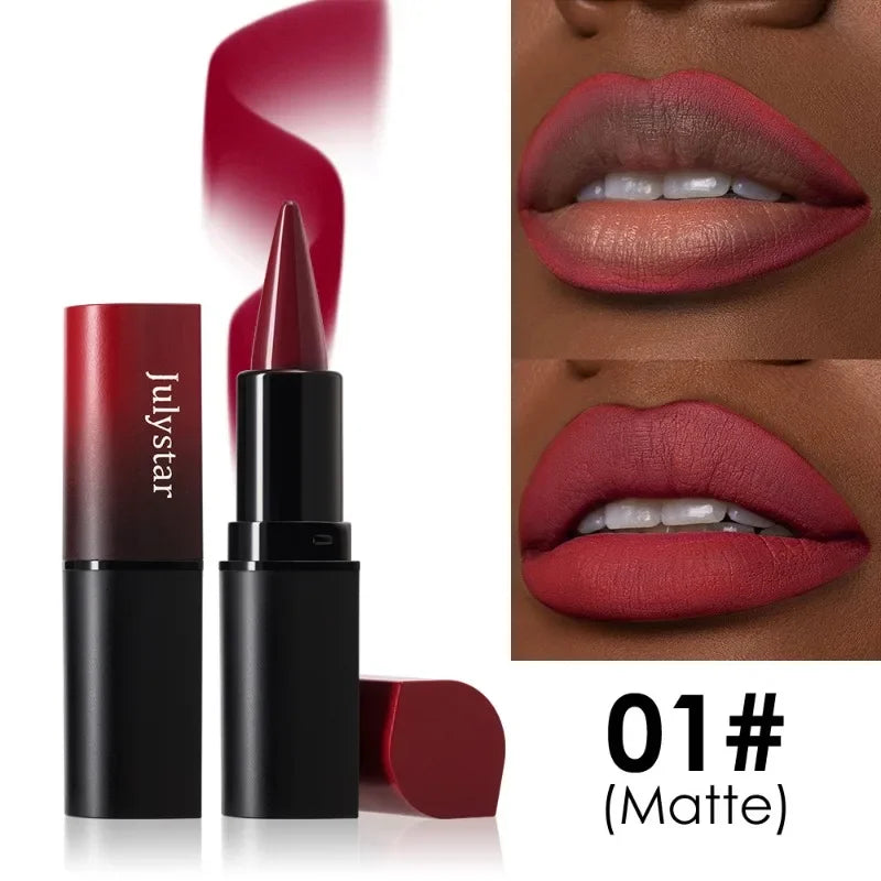 2-in-1 Matte Lip Liner & Lipstick | Long-Lasting Velvet Finish