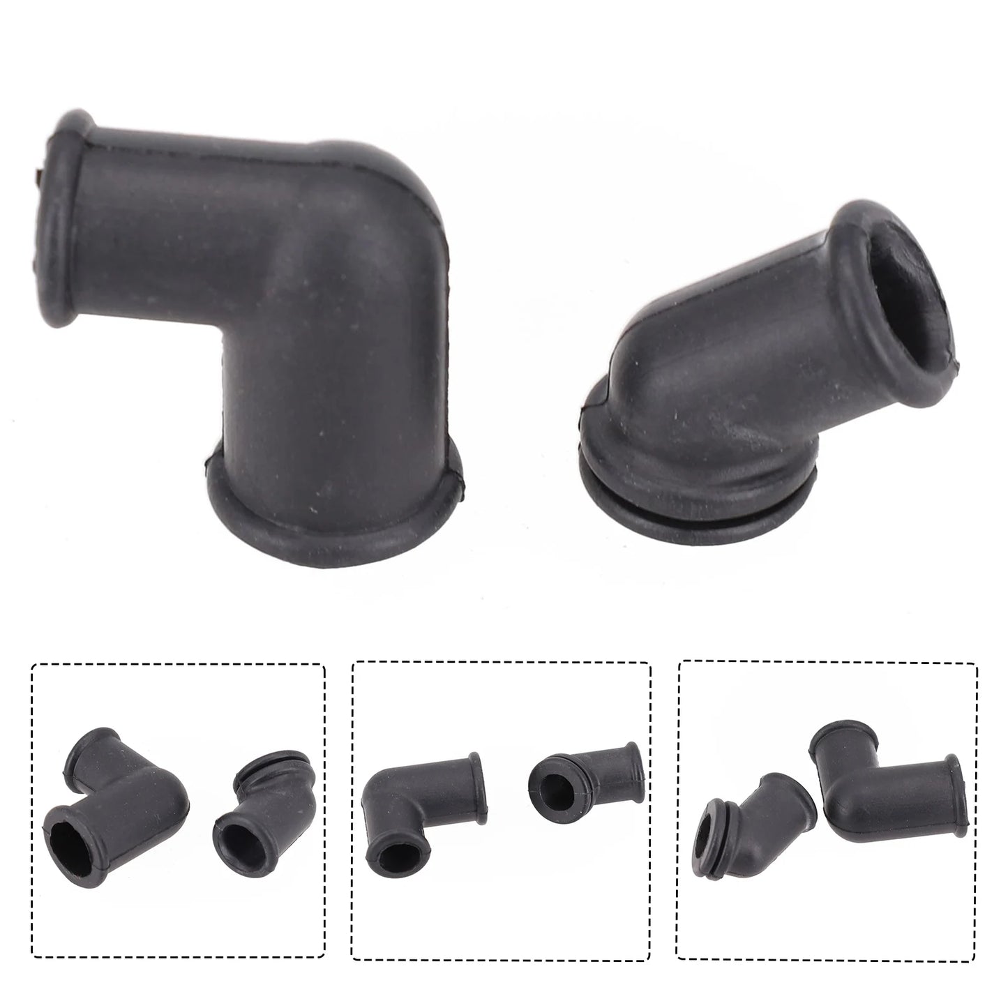 Rotary Breather Tube Fits 692187 692189 Grommets OEM Rubber Lawn
