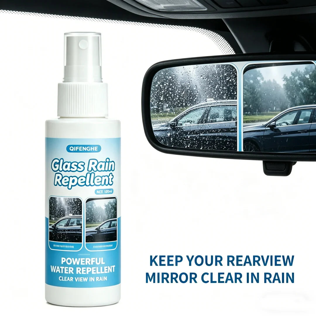 100ml Hydrophobic Car Glass Repellent Spray – Windows & Mirrors