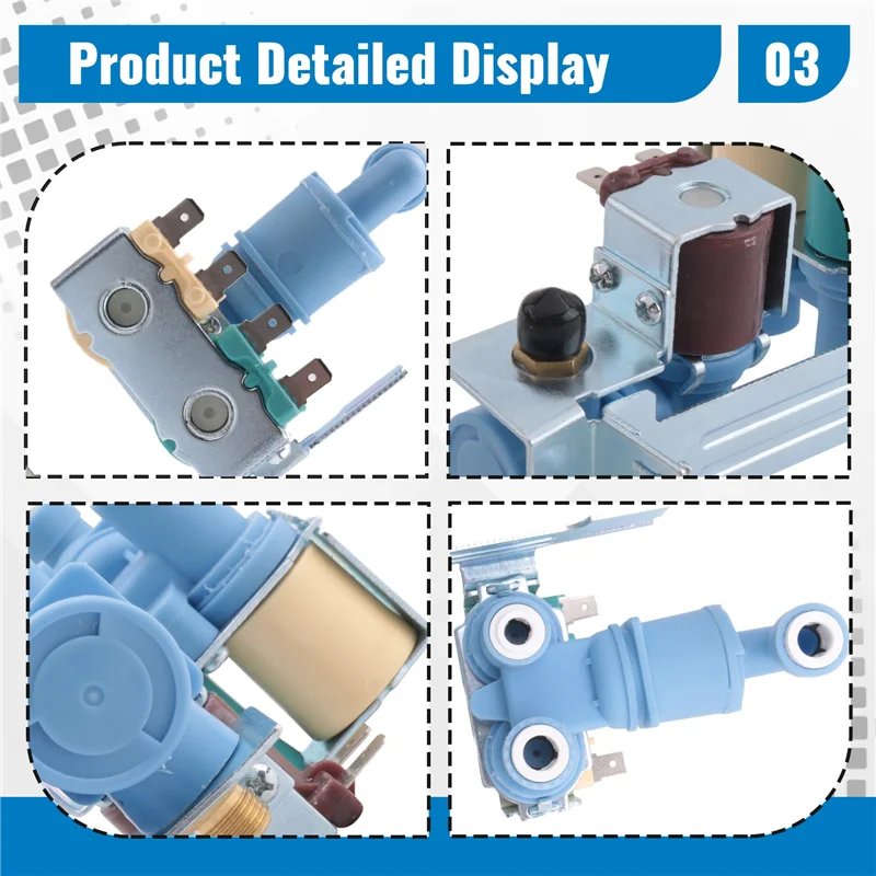 A36T-Refrigerator Water Valve For Electrolux Frigidaire 242252702 AP5671757 PS7784018 Peaceful Pleasures Health and Wellness