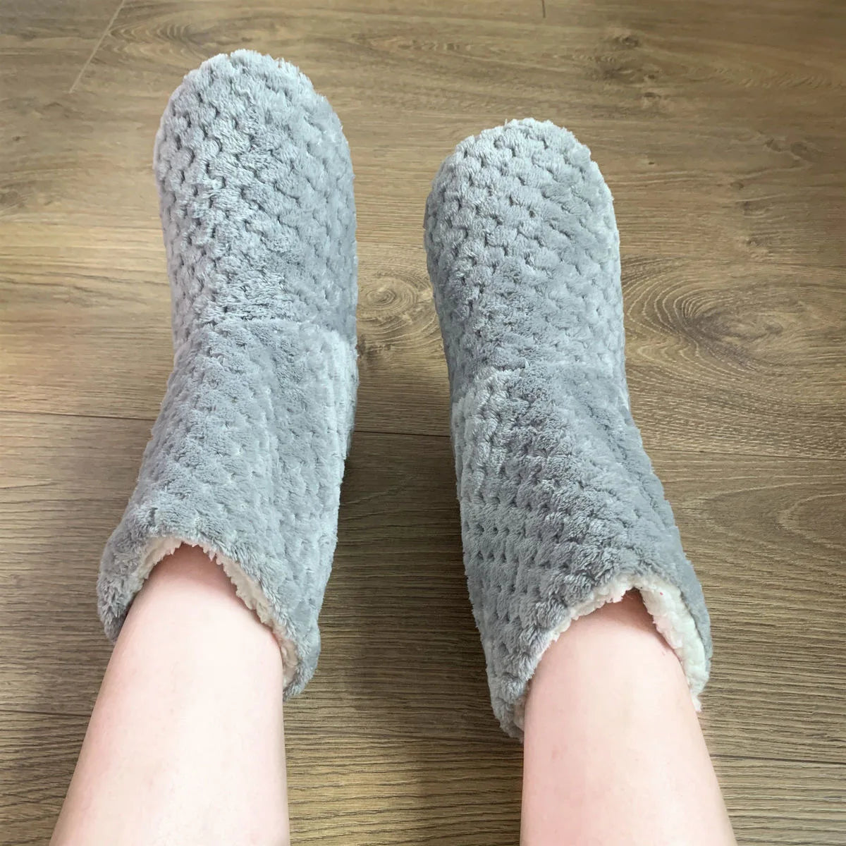 Women's Winter Fur Slippers | Non-Slip Warm Indoor House Shoes