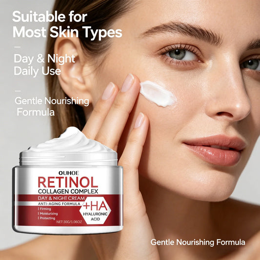 Hoygi Retinol Face Cream – Collagen & Hyaluronic Moisturizer Retinol Face Moisturizer Oasis Select