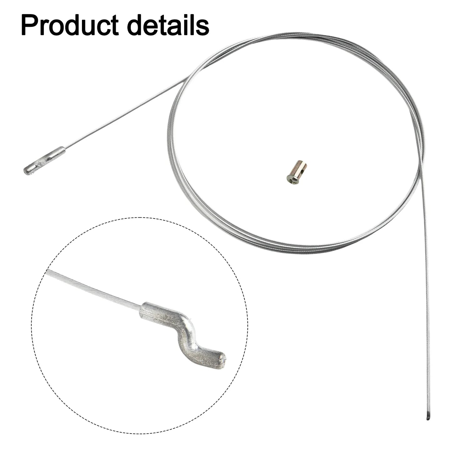 Z-hook Lawn Mower Train Engine Brake Wheel Drive Throttle Cable Rope