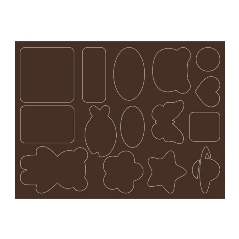 Apparel Applique Self Adhesive Black Patches DIY Craft Washable Waterproof Patch Sewing Fabric Sticker Thermal Transfer Peaceful Pleasures Health and Wellness Coffee