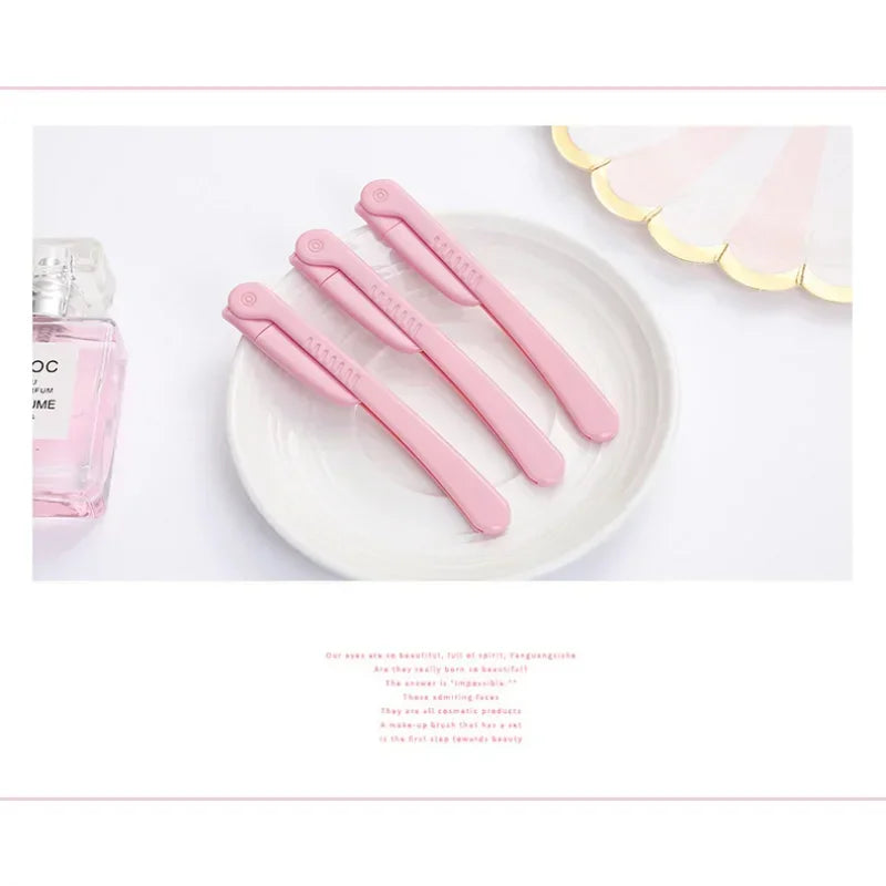 Women Face Care Hair Removal Tool Makeup Shaver Knife Eyebrow Trimmer Safe Shaving Rezors (3pcs/lot) Peaceful Pleasures Health and Wellness