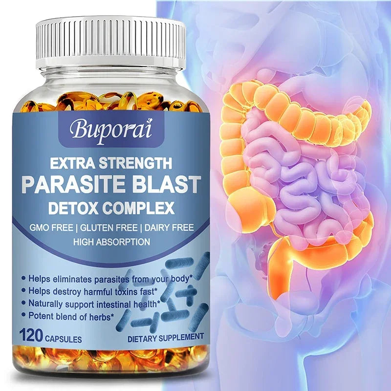 Parasite Blast Detox Complex - Promotes Intestinal Health, Metabolism, Digestive Health, and Improves The Immune System Peaceful Pleasures Health and Wellness