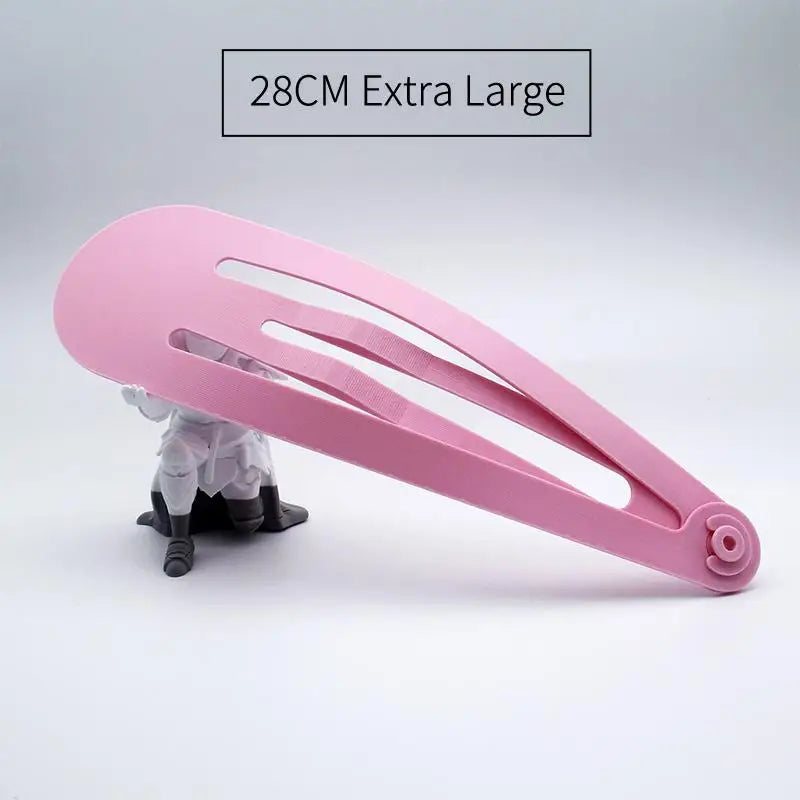 Giant Kawaii Strawberry Hair Clip | 3D Oversized Hairpin