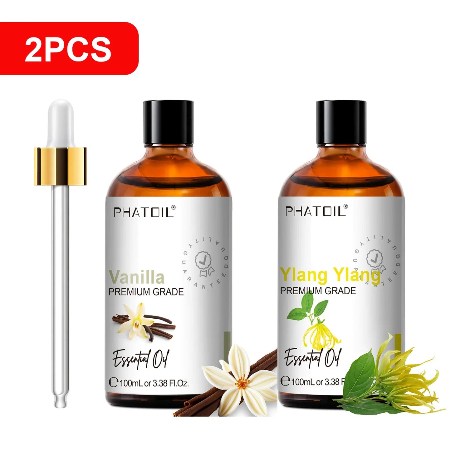 PHATOIL 100ml Pure Aromatherapy Essential Oil for Diffuser