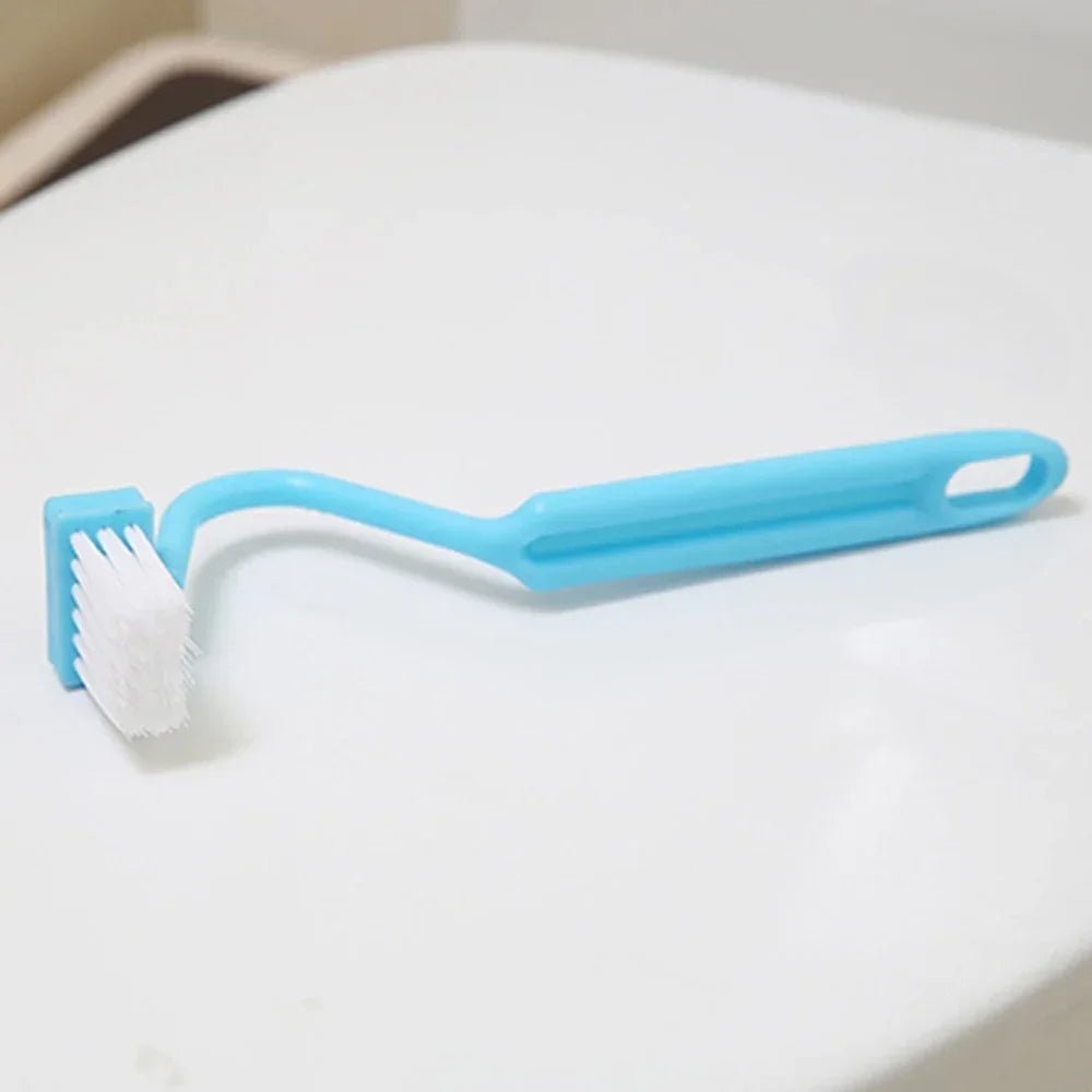 V-Shape Long Handle Toilet Brush – No Blind Spot Crevice Cleaner Toilet Brush Peaceful Pleasures Health and Wellness