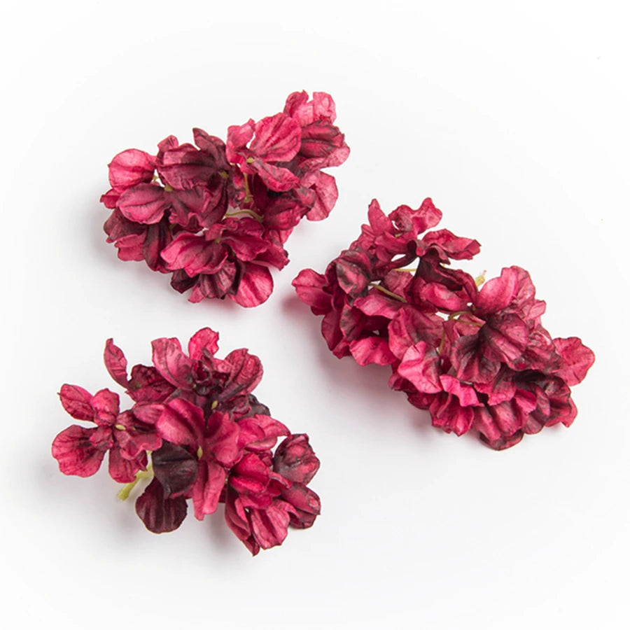 Silk Hydrangea Artificial Flowers for Wedding & Home Décor