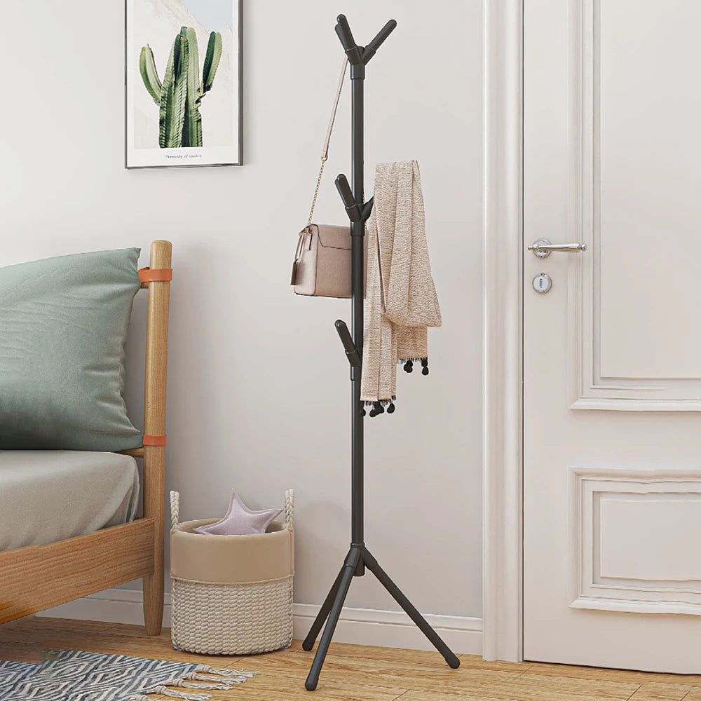 Easy To Assemble Floor Standing Irregular Hangers, Office Wrought Iron Hangers, Bedroom Vertical Hangers, Creative Lobby Hangers Peaceful Pleasures Health and Wellness